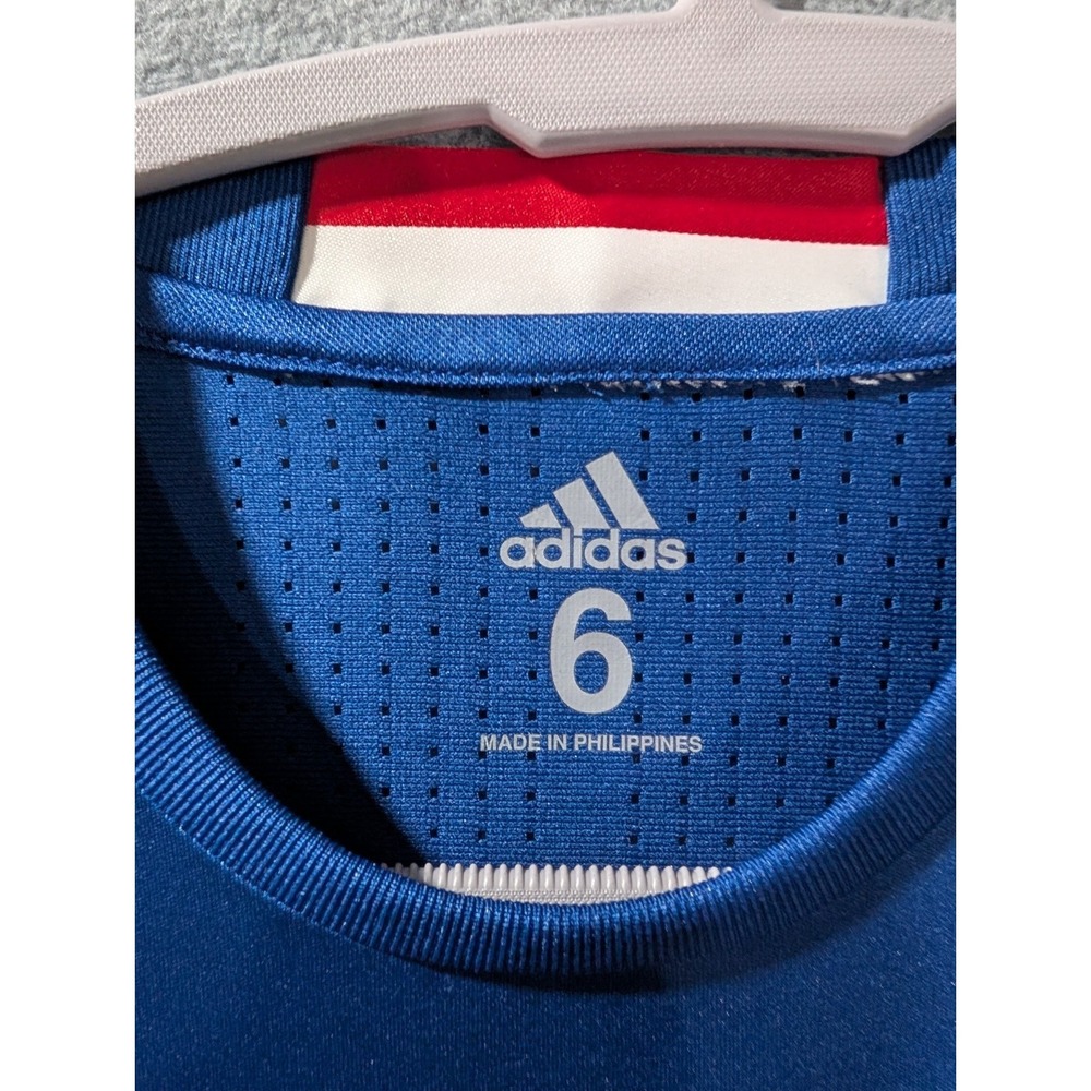 Adidas Olympique Lyonnais 2016-17 Away Jersey Mens Medium Size 6 Blue Adizero - Picture 6 of 10
